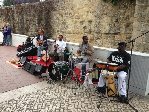 Street band from Cape Verde Islands