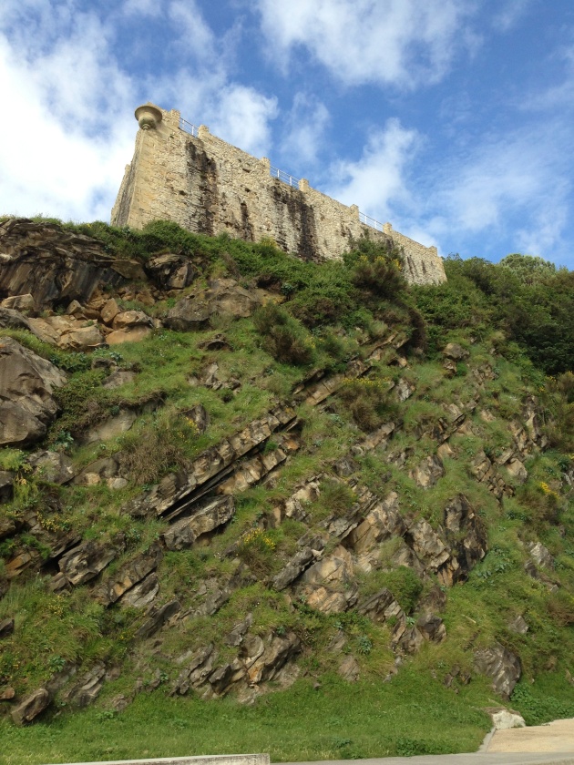 The fort, from the seaward side